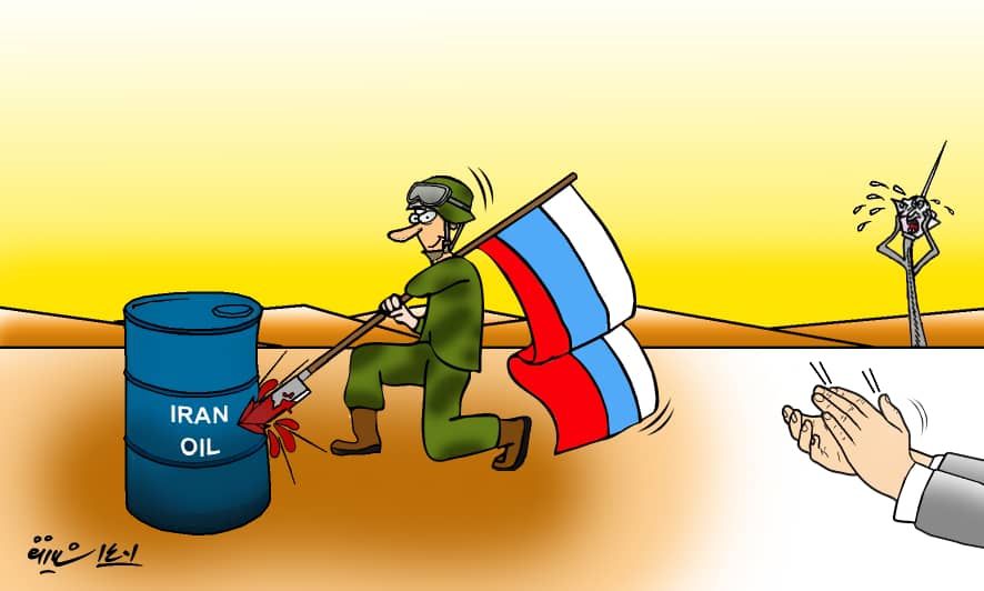 ایران بخاطر نفت روسیه در بازار چین، قیمت نفت خود را ۱۰ دلار کاهش داد