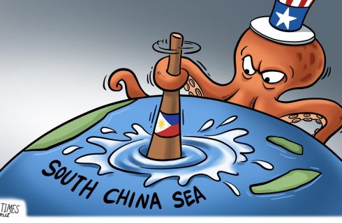 امواج دریای جنوبی چین مظهر بازی قدرت میان چین و آمریکا