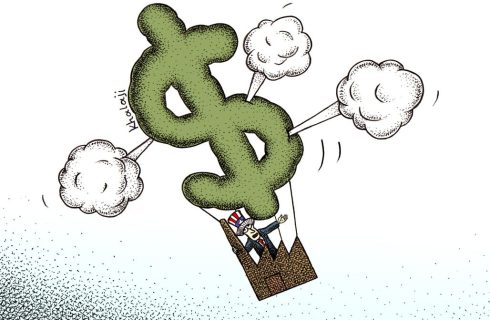 «اعتیاد» اقتصاد ایالات متحده به دلار آمریکایی