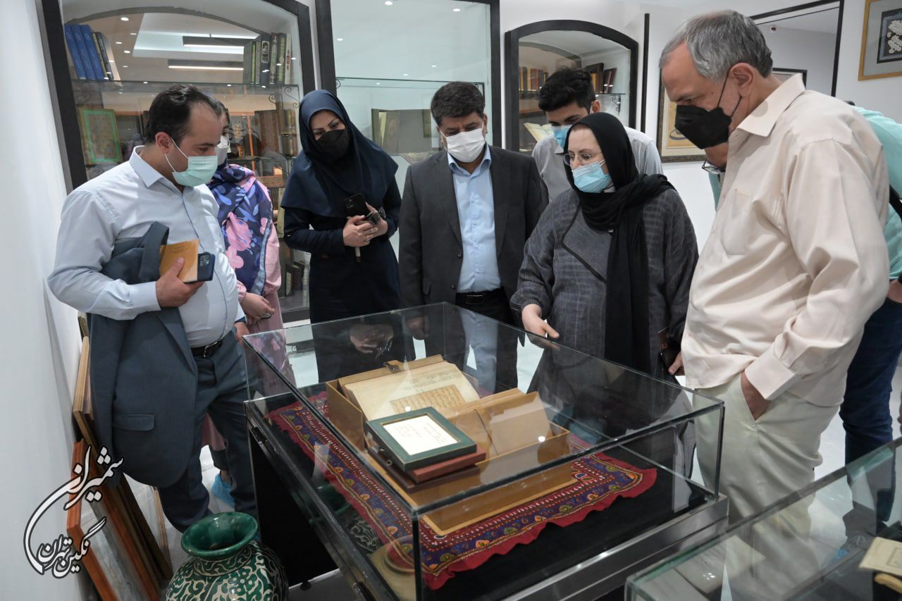 بازدید عضو شورای اسلامی شهر از موزه دکتر حبیبی، در آستانه افتتاح در شمال تهران