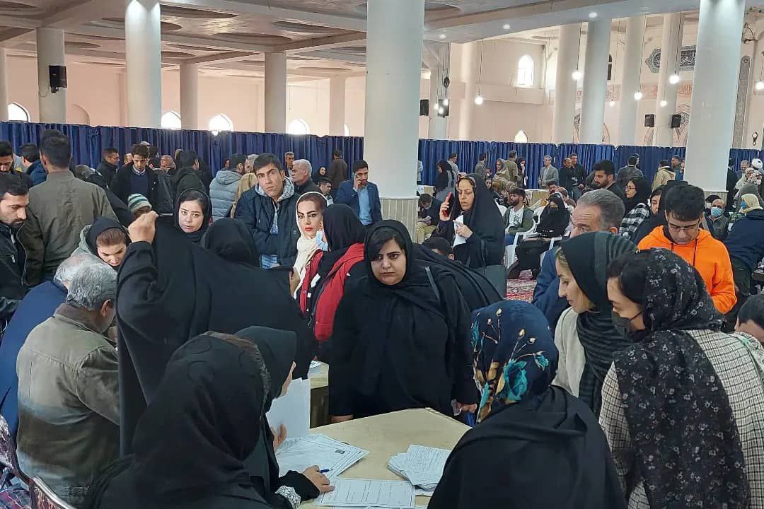 نمایشگاه بزرگ کار و فرصت‌های شغلی در نظرآباد برپا شد