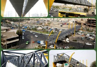 پیشرفت ۸۰ درصدی عریض ترین پل موتوررو تهران در منطقه ۱۵