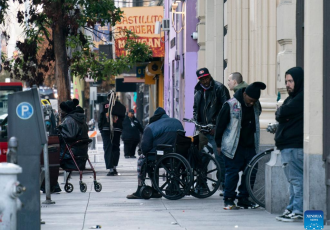 رکورد شکنی شمار افراد بی خانمان در آمریکا به روایت تصاویر