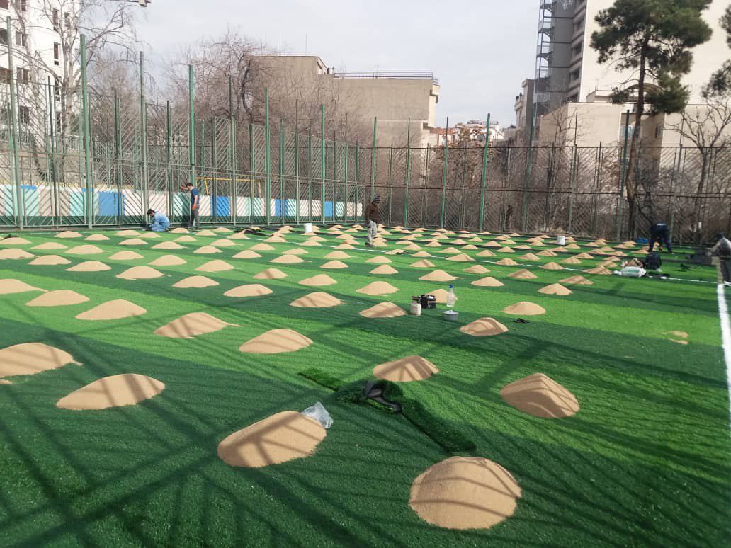 نوسازی ۳ هزار متر مربع از زمین های چمن محلات شمال تهران